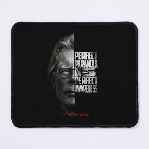 Item preview, Stephen King Split Face Quote Poster designed and sold by Enea Kelo.