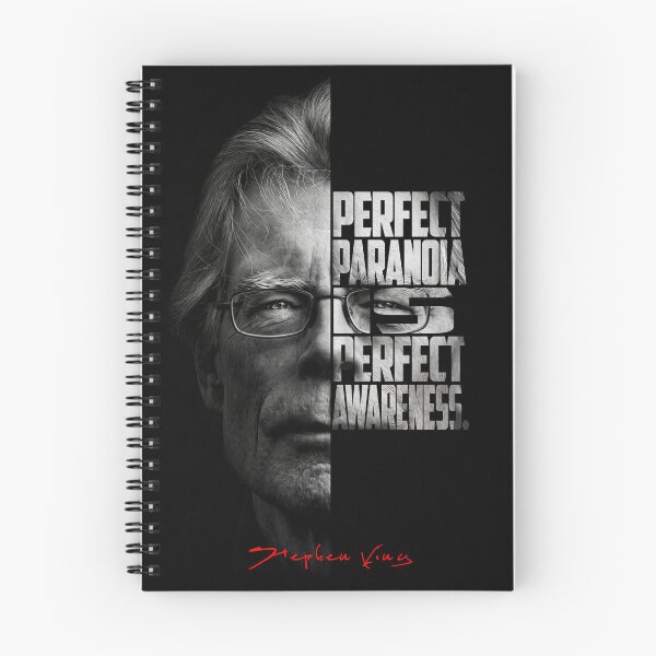 Item preview, Stephen King Split Face Quote Poster designed and sold by Enea Kelo.
