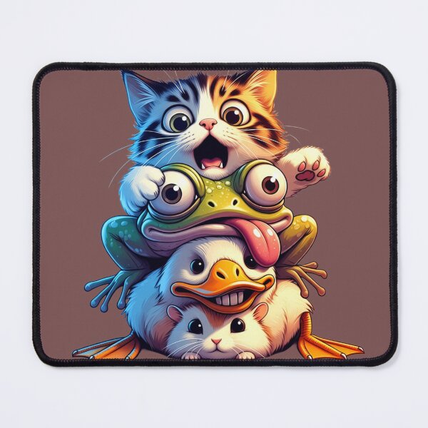 Item preview, Cute Chaotic Animal Stack Meme – Available on Tees, Stickers, Mugs & More designed and sold by Bittor18.