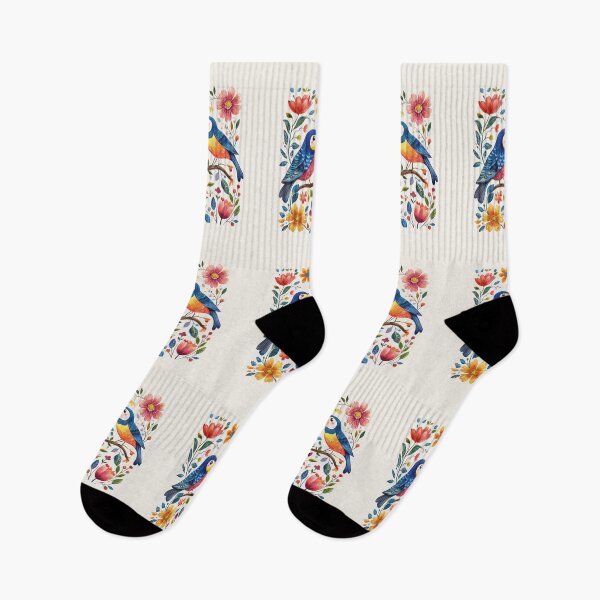 Item preview, Birds and Flowers designed and sold by Windmill Wildflowers.