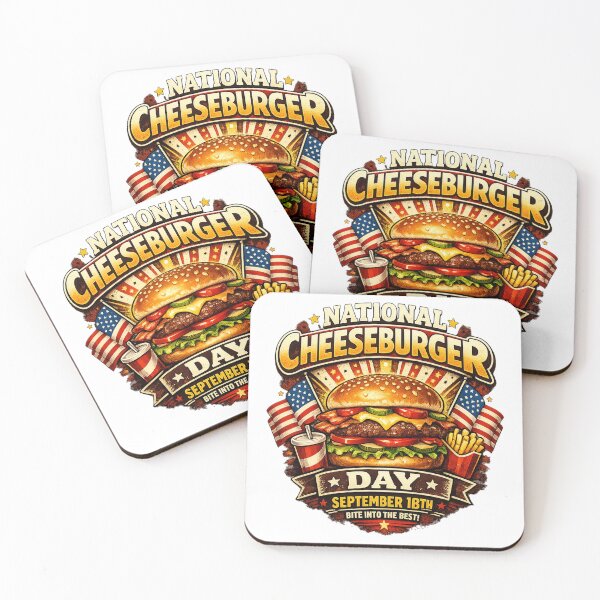 Item preview, National cheeseburger day 18 septermber designed and sold by Kate1art.