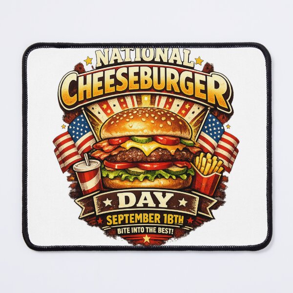 Item preview, National cheeseburger day 18 septermber designed and sold by Kate1art.