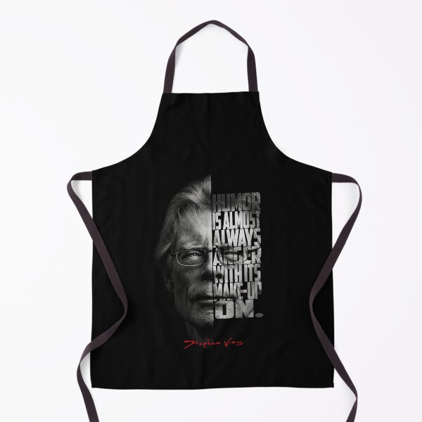 Item preview, Stephen King Split Face Quote Poster designed and sold by Enea Kelo.