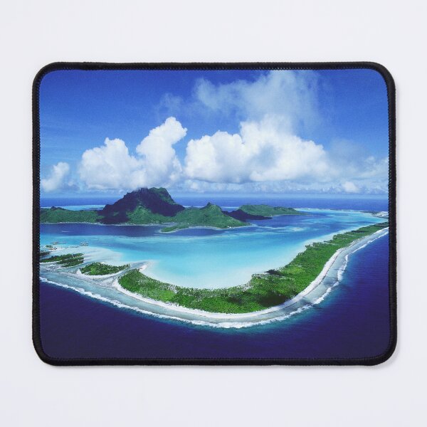 Aperçu de l'œuvre Photo d'art tropical à couper le souffle de l'île de Bora Bora créée et vendue par DEC02.