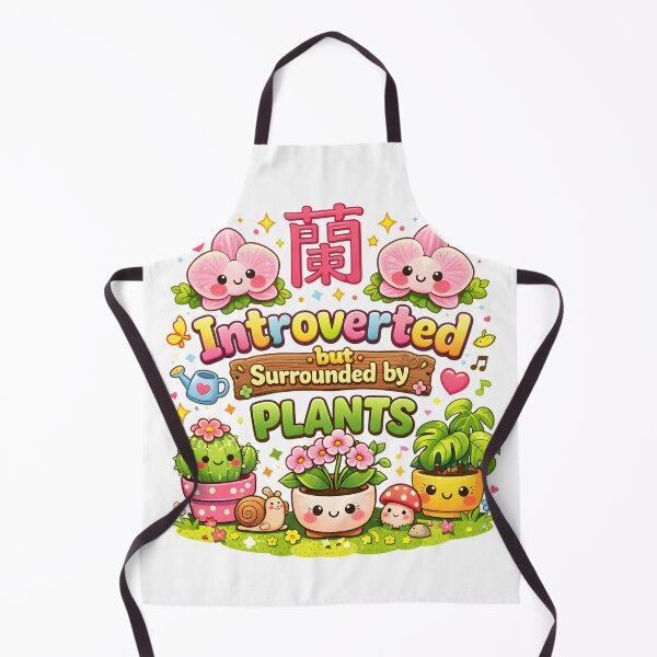 Item preview, Introverted But Surrounded By Plants T-Shirt designed and sold by AnnDesignStudio.
