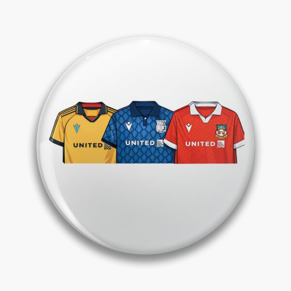 Item preview, Wrexham 2425 Jersey Trio designed and sold by walkingredcard.