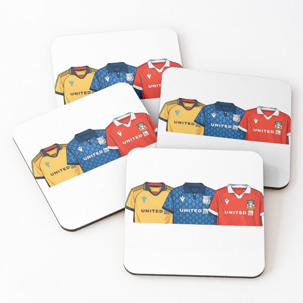Item preview, Wrexham 2425 Jersey Trio designed and sold by walkingredcard.
