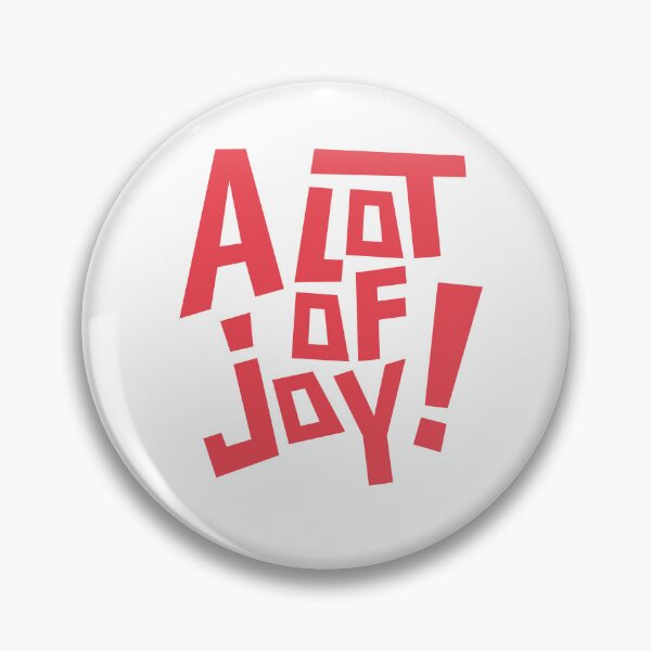 Item preview, A Lot of Joy – Colorful Happiness Typography Statement designed and sold by PhokaPhokich.
