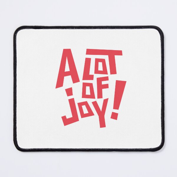 Item preview, A Lot of Joy – Colorful Happiness Typography Statement designed and sold by PhokaPhokich.
