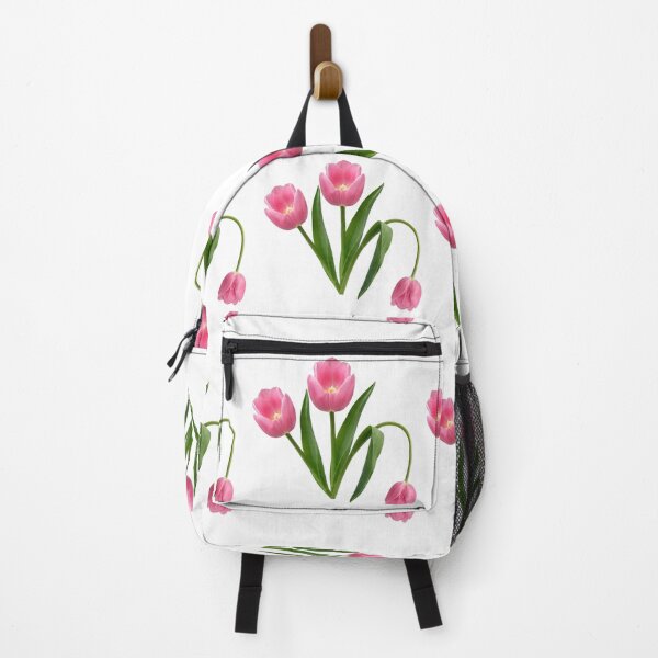 Item preview, Pink Tulips Trio PNG - Realistic Spring Floral Watercolor Sublimation Design designed and sold by VibranPalette.