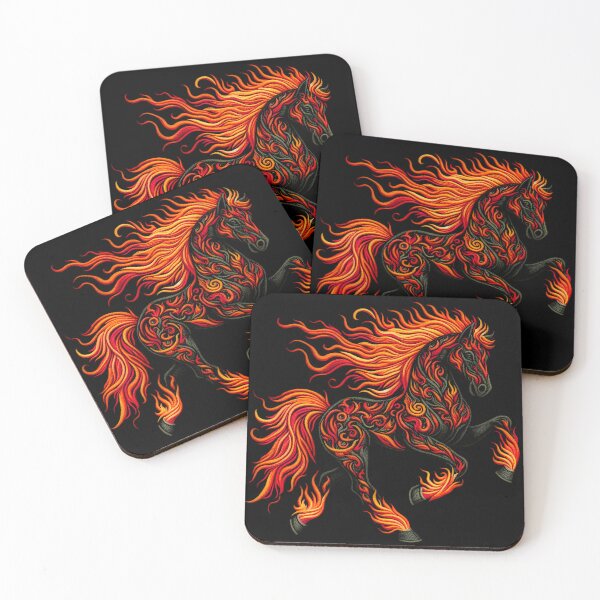 Item preview, Horse Made of Flames designed and sold by DesignAnother.