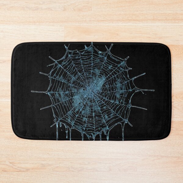 Item preview, Glowing Blue Spider Web / Dark Gothic Horror Aesthetic designed and sold by MorbidDreams.