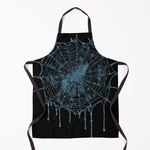 Item preview, Glowing Blue Spider Web / Dark Gothic Horror Aesthetic designed and sold by MorbidDreams.
