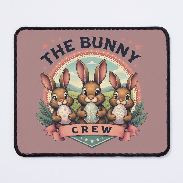 Item preview, The Bunny Crew Shirt – Retro Easter Bunny Band Design designed and sold by relso.