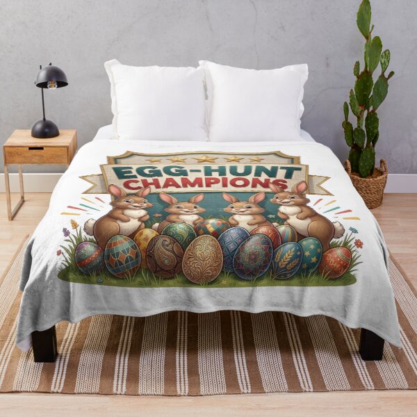 Item preview, Egg Hunt Champions Shirt – Easter Bunny Victory Design designed and sold by relso.