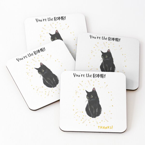 Item preview,  "You're the Bomb! Thanks!" designed and sold by MYCatStuff.