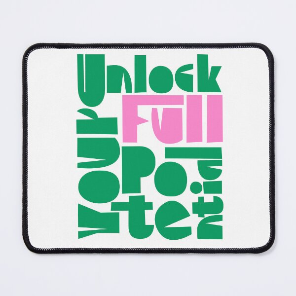 Item preview, UNLOCK YOUR FULL POTENTIAL - MOTIVATIONAL QUOTE DESIGN designed and sold by PhokaPhokich.