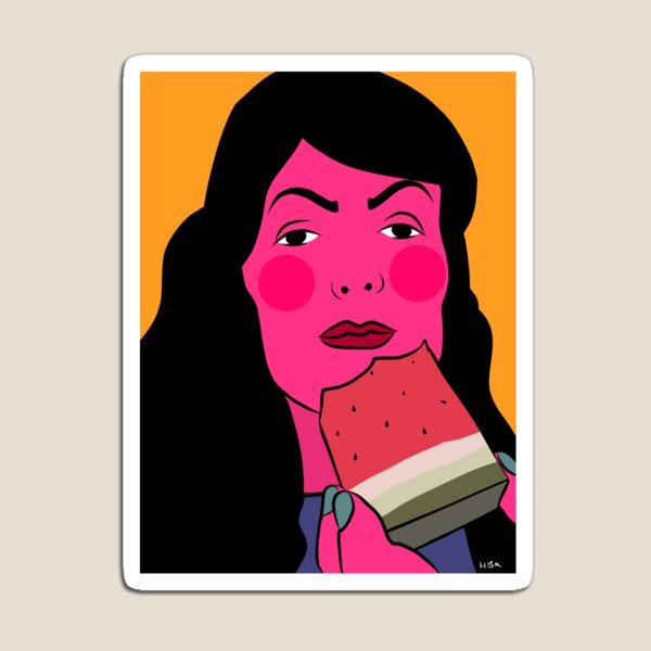 Watermelon Queen Magnet