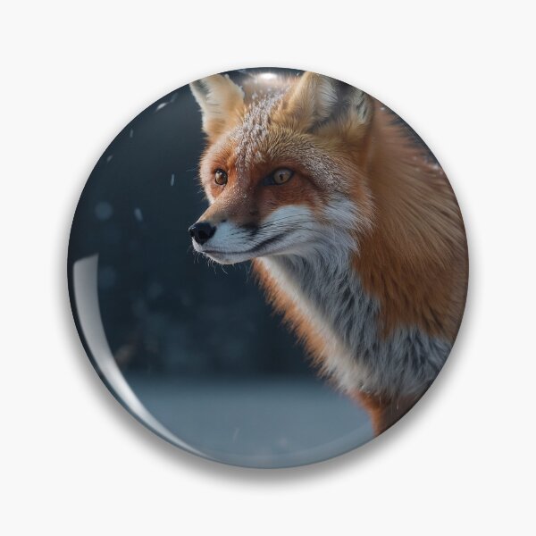 Item preview, Moonlit Fox Beneath Silent Pines designed and sold by adill72.