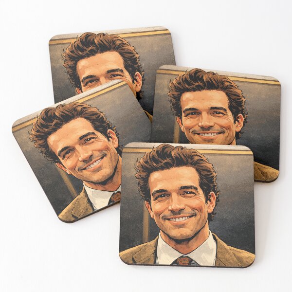 Item preview, Paul Anthony Kelly's smile from Love Story (fan art) designed and sold by PopCultureAndStuff.