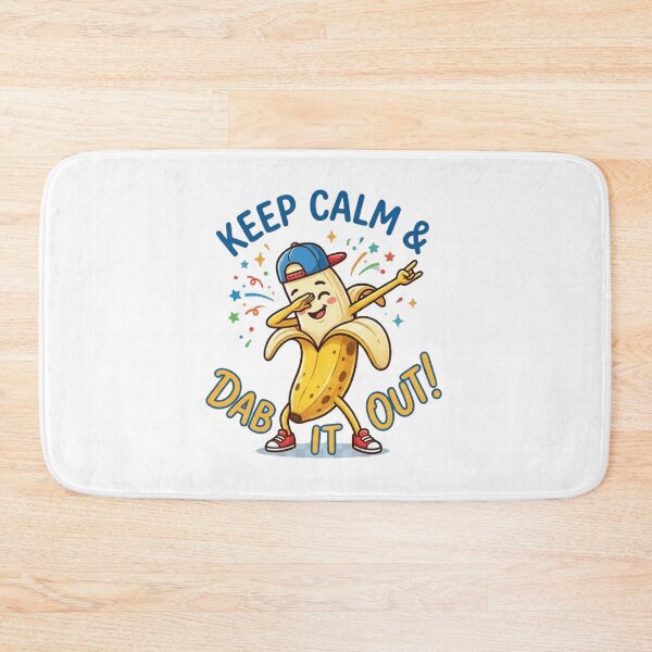 Item preview, Dabbing Yellow Banana - Funny Keep Calm and Dab It Out Cartoon designed and sold by Wear Sculpt.