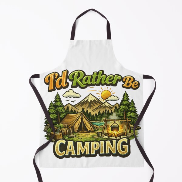 Item preview, I'd Rather Be Camping designed and sold by ttuniques.