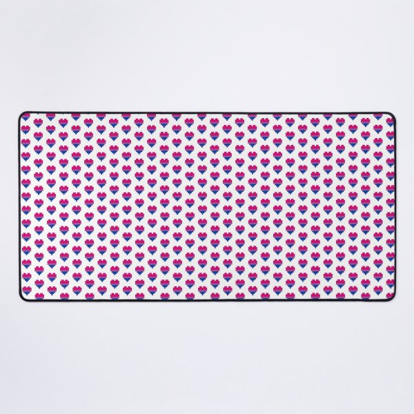 Item preview, 8 bit bi pride flag designed and sold by lynicun.