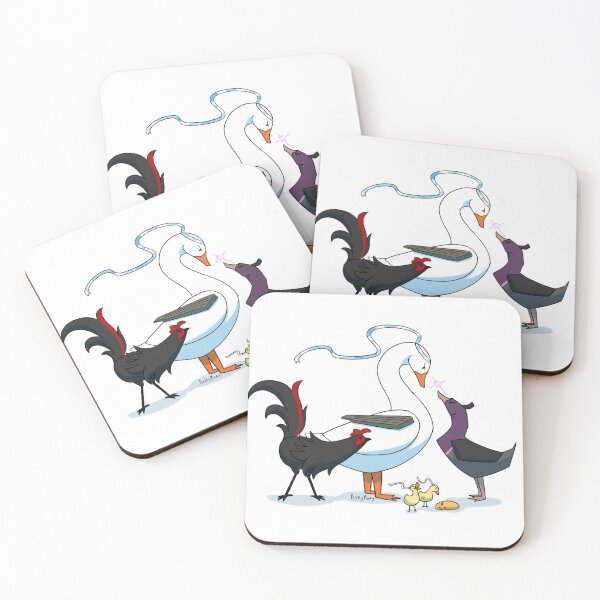 Item preview, Wei Wuxian Rooster, Jiang Cheng Duck & Lan Wangji Goose - Mo Dao Zu Shi designed and sold by AnryMary.