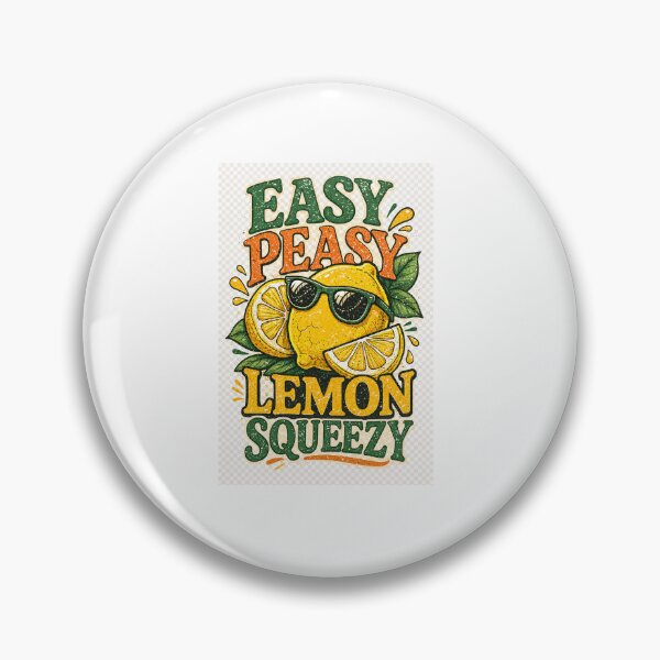 Item preview, Easy Peasy Lemon Squeezy  designed and sold by VINTAGEPUNTEES.