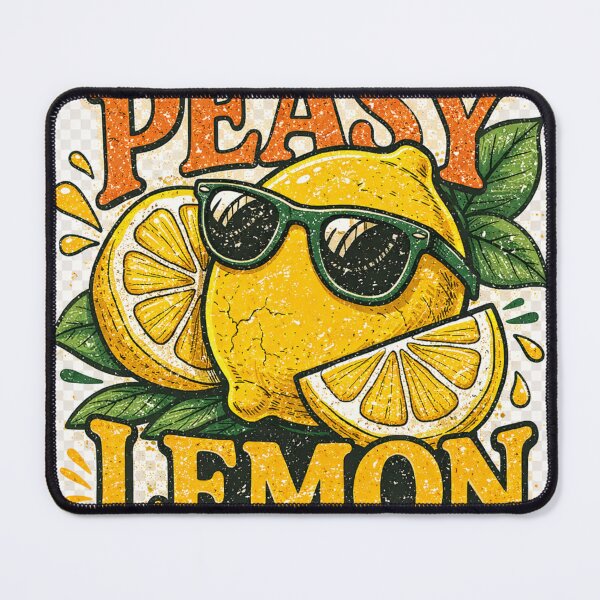Item preview, Easy Peasy Lemon Squeezy  designed and sold by VINTAGEPUNTEES.