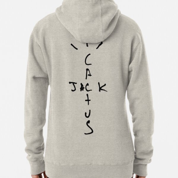 cactus jack black hoodie