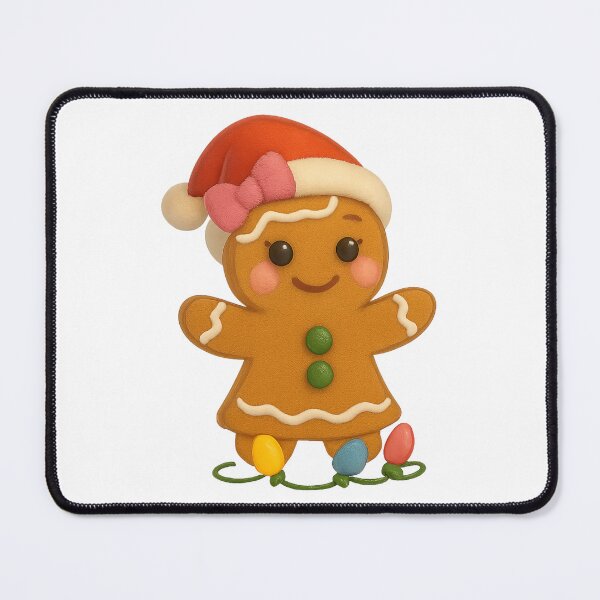 Item preview, Christmas Gingerbread Girl designed and sold by Sillytoe.