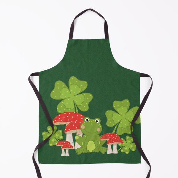 Item preview, shamrock frog, digital doodle designed and sold by GiSilver.