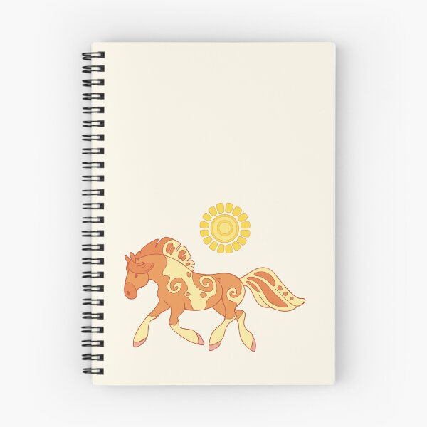 Item preview, Swirly pinto horse designed and sold by Erika Vaigel Creations.