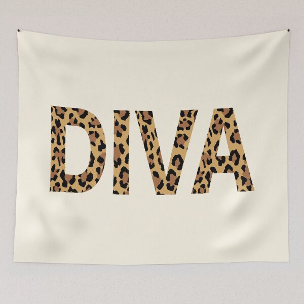 Item preview, DIVA Leopard Print designed and sold by Jeallan Designs.
