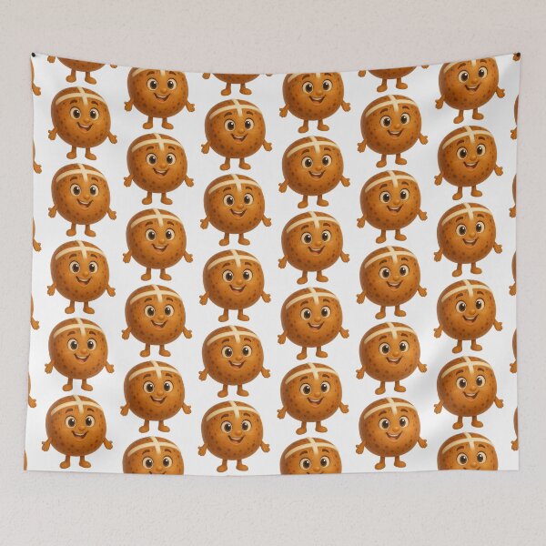 Item preview, Hot Cross Bun Boy designed and sold by Sillytoe.
