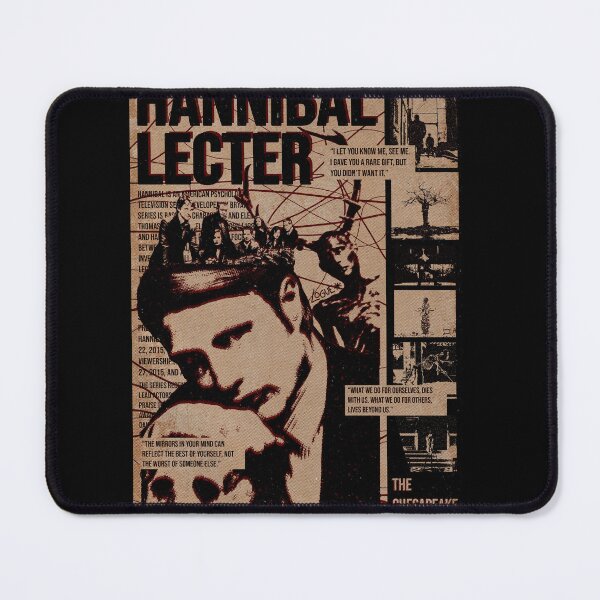 Item preview, Hannibal Lecter Maximalism Poster designed and sold by AnneLogue.
