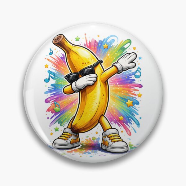 Item preview, Funny Dabbing Banana – Cool Dancing Banana Cartoon Design designed and sold by Wear Sculpt.