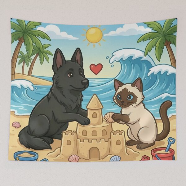 Item preview, Beach Day designed and sold by Ragdoll-Designs.