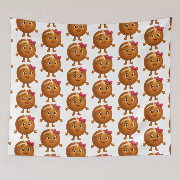 Item preview, Hot Cross Bun Girl designed and sold by Sillytoe.