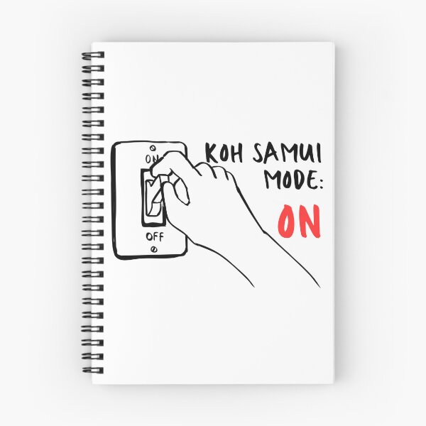 Item preview, Koh Samui Vacation Mode: ON – Funny Thailand Island Travel Design designed and sold by ArcticFoxStudio.