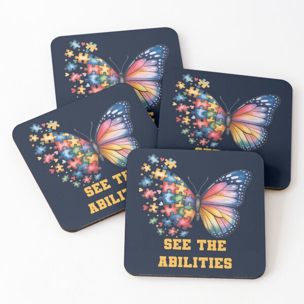 Item preview, See The Abilities Autism Awareness Butterfly Puzzle Piece | Neurodiversity Acceptance Gift | Autism Mom Shirt | Special Education Teacher designed and sold by tamdevo1.