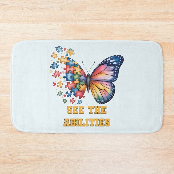 Item preview, See The Abilities Autism Awareness Butterfly Puzzle Piece | Neurodiversity Acceptance Gift | Autism Mom Shirt | Special Education Teacher designed and sold by tamdevo1.
