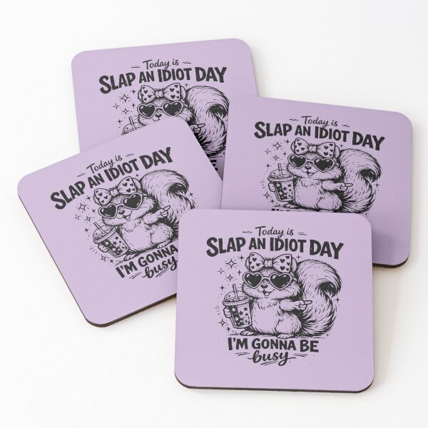 Item preview, Today Is Slap an Idiot Day How To Create a Healthy Work Life Balance Gifts T-shirt designed and sold by MalwasBasket.