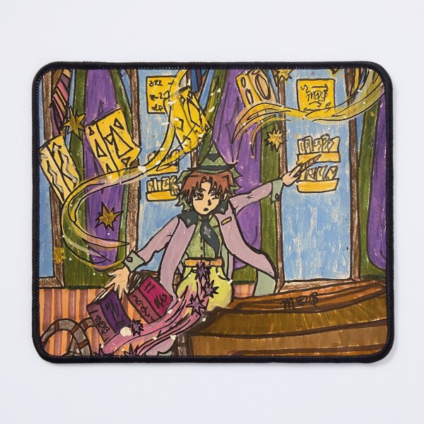 Item preview, Magician’s Library designed and sold by MacDoodleBrains.