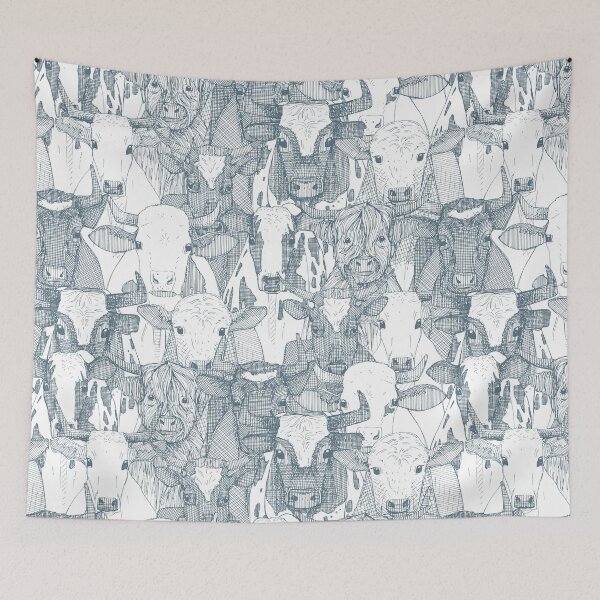 Item preview, just ox bluestone white designed and sold by scrummy.