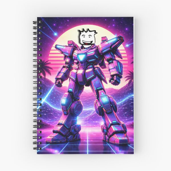 Item preview, Vaporwave Mech suit OC design designed and sold by SamiVaporStudio.