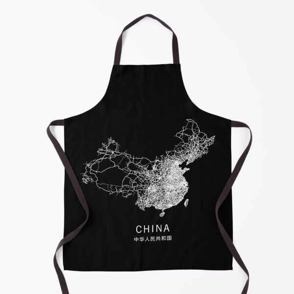 Item preview, China Road Map designed and sold by clarkstpress.