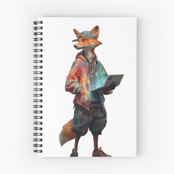 Item preview, Cyber Fox Streetwear Tech Enthusiast Art designed and sold by cAyberFoxStudio.