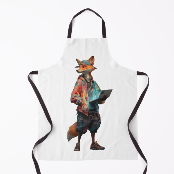 Item preview, Cyber Fox Streetwear Tech Enthusiast Art designed and sold by cAyberFoxStudio.